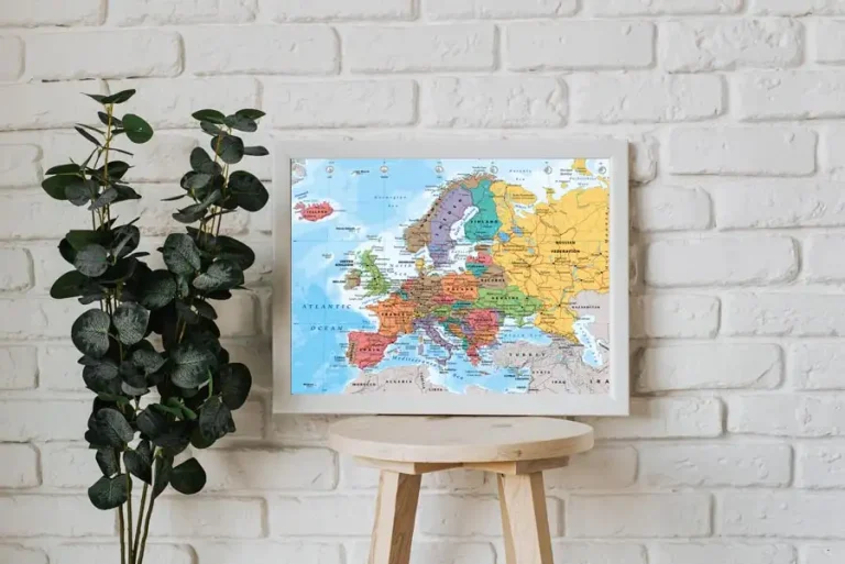 mapa europy polityczna